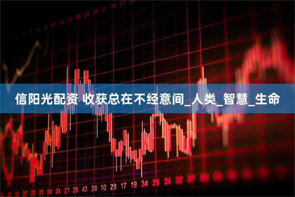信阳光配资 收获总在不经意间_人类_智慧_生命