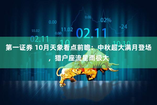 第一证券 10月天象看点前瞻：中秋超大满月登场，猎户座流星雨极大