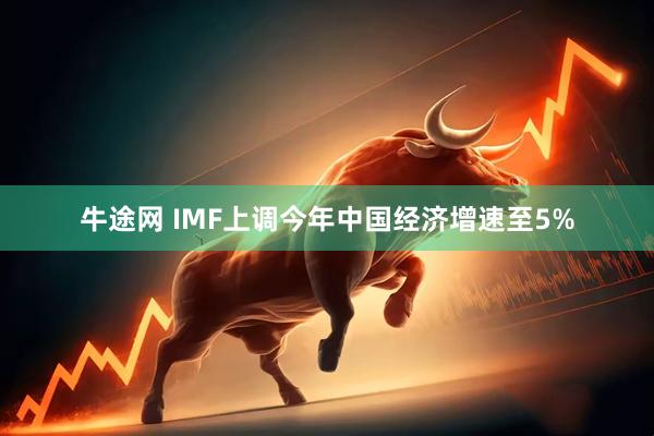 牛途网 IMF上调今年中国经济增速至5%
